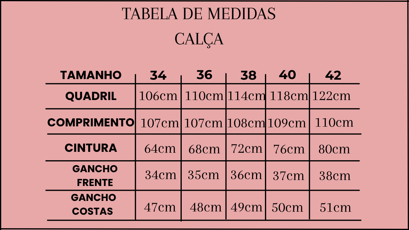 TABELA CLO&Eacute;